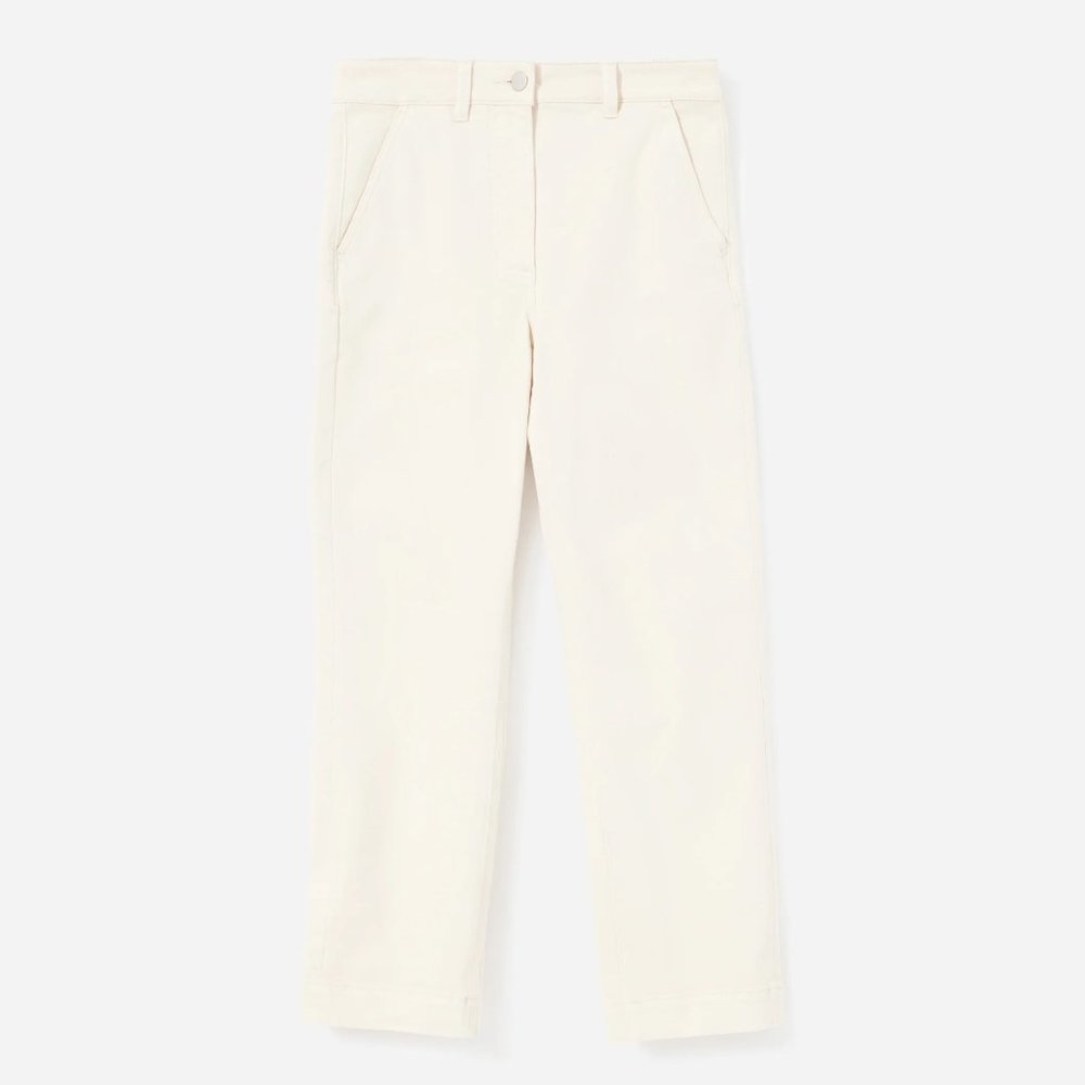 Everlane Straight-Leg Crop Pant